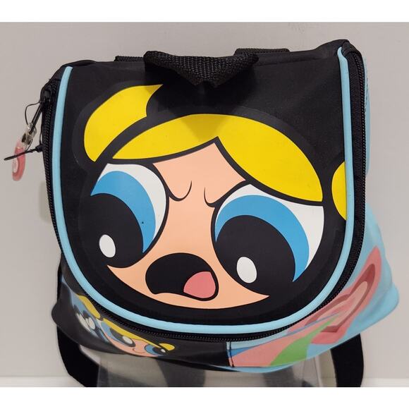 Vintage The Powerpuff Girls Bubbles Mini Backpack Bag 2000 Cartoon Network Y2K